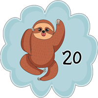 20 Books Read Badge