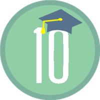 10 Books Badge