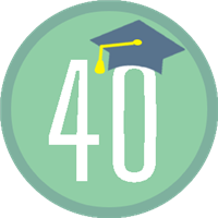 40 Books Badge